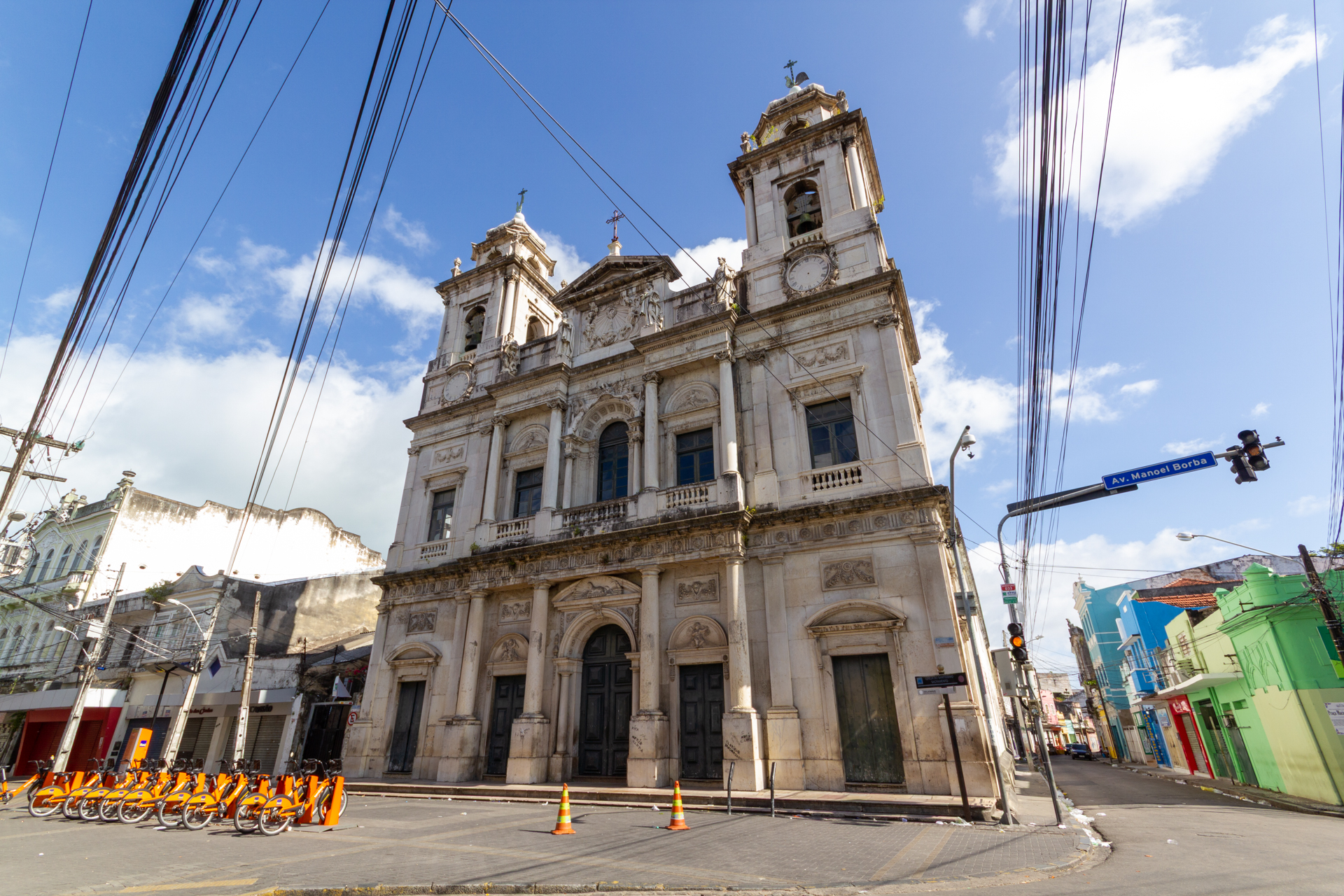 fachada da Igreja Matriz da Boa Vista de Recife.